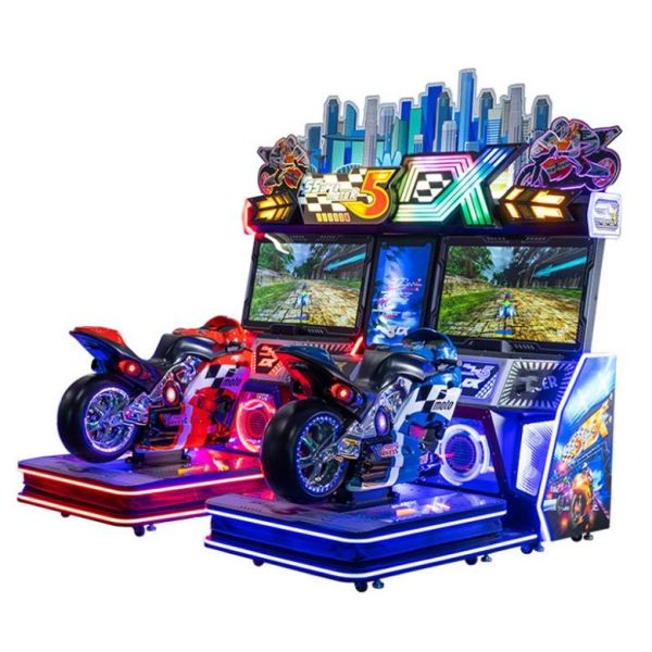 110V/220V/380V Exciting Arcade Bike Racing Games Motorcycle Arcade Games Machine