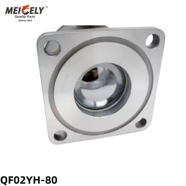 High-Quality ONE-PC Round / Square Flange Ball Valve QF02YH-80 QF02FH-80 For Tank