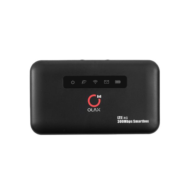 Маршрутизаторы дисплея 4g маршрутизатора 300mbps LCD маршрутизатора 4g OLAX MF6875 портативные Wifi мобильные с портом RJ45