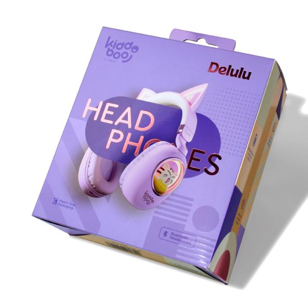 Custom Recycled Cardboard Wireless Headphone Packaging Box