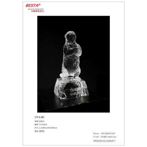 Abstract Acrylic Polymer Figurines A Modern Twist on Traditional Decor