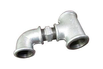 ISO9001 Poly Ductile Malleable Iron Pipe Fittings
