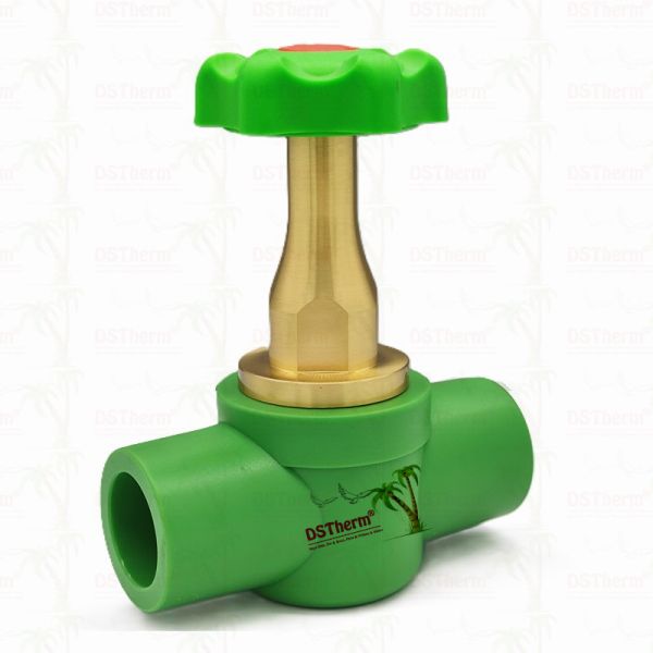 Luxury Copper-Plastic PPR Ball Valve Corrosion Resistant High Pressure Level