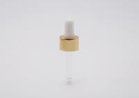 Compte-gouttes en aluminium 18/410 d'huile essentielle de pipette d'or