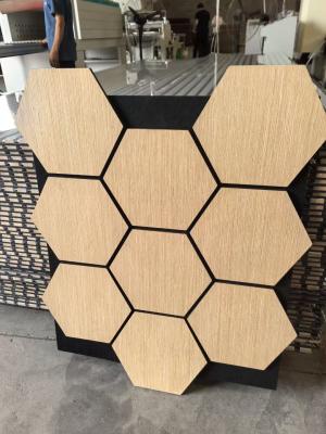 OEM ODM Wood Veneer Acoustic Panels 10mm Thickness