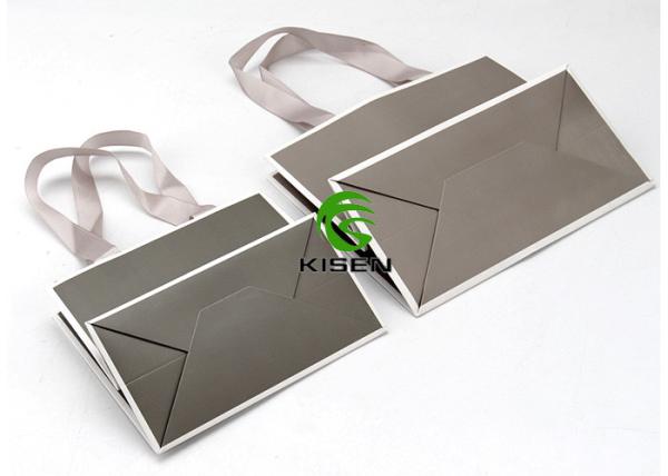 High End Packaging Retail Paper Shopping Bags Portable Customized Logo