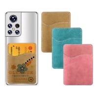 Custom Logo Sublimation Blanks Credit Card Holders Colourful PU Leather Sublimation Phone Card Holder