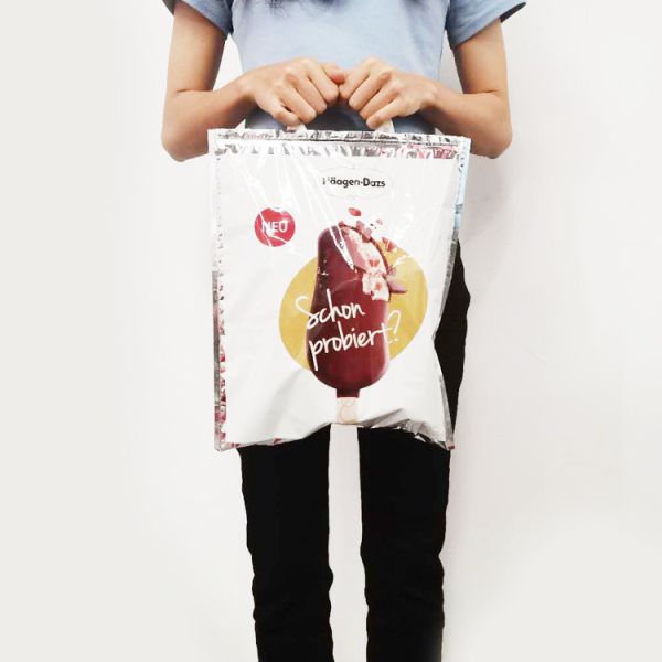 W21cm изолировало более крутую сумку обеда, сумки доставки еды AL ЛЮБИМЦА горячие холодные