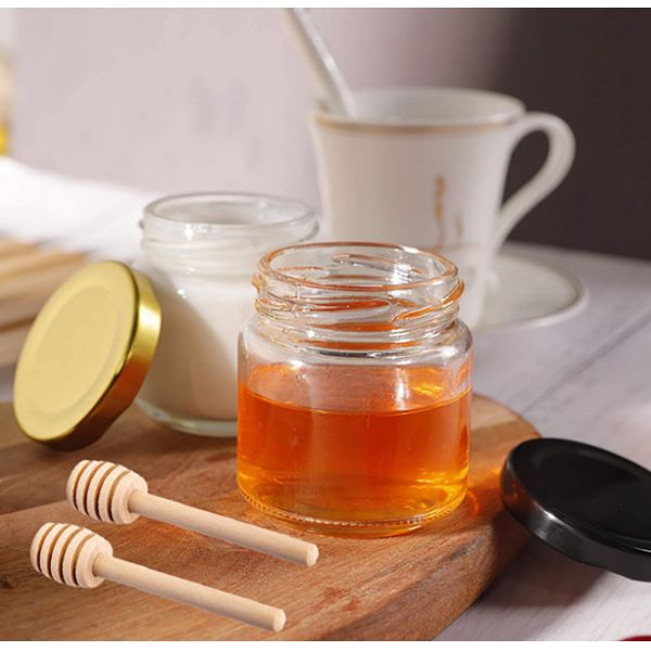 Ковш 3 утварей кухни сота дюйма ручек меда бамбуковых деревянный