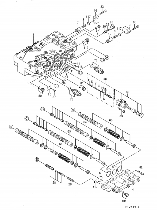 Модулирующая лампа Belparts на основное управляющее воздействие 625137 экскаватора Хитачи ZX350LC-3
