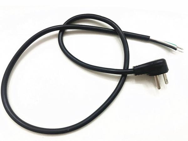 Thailand 3pin black power cord without stopper 10A/16A copper power cable