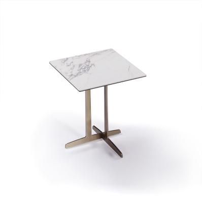 MDF Metal Frame Coffee Tables Modern Nordic Simple Square Coffee Table