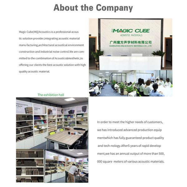 Современные композиционные ПЭТ-акустические деревянные плиты, предназначенные для офисных зданий