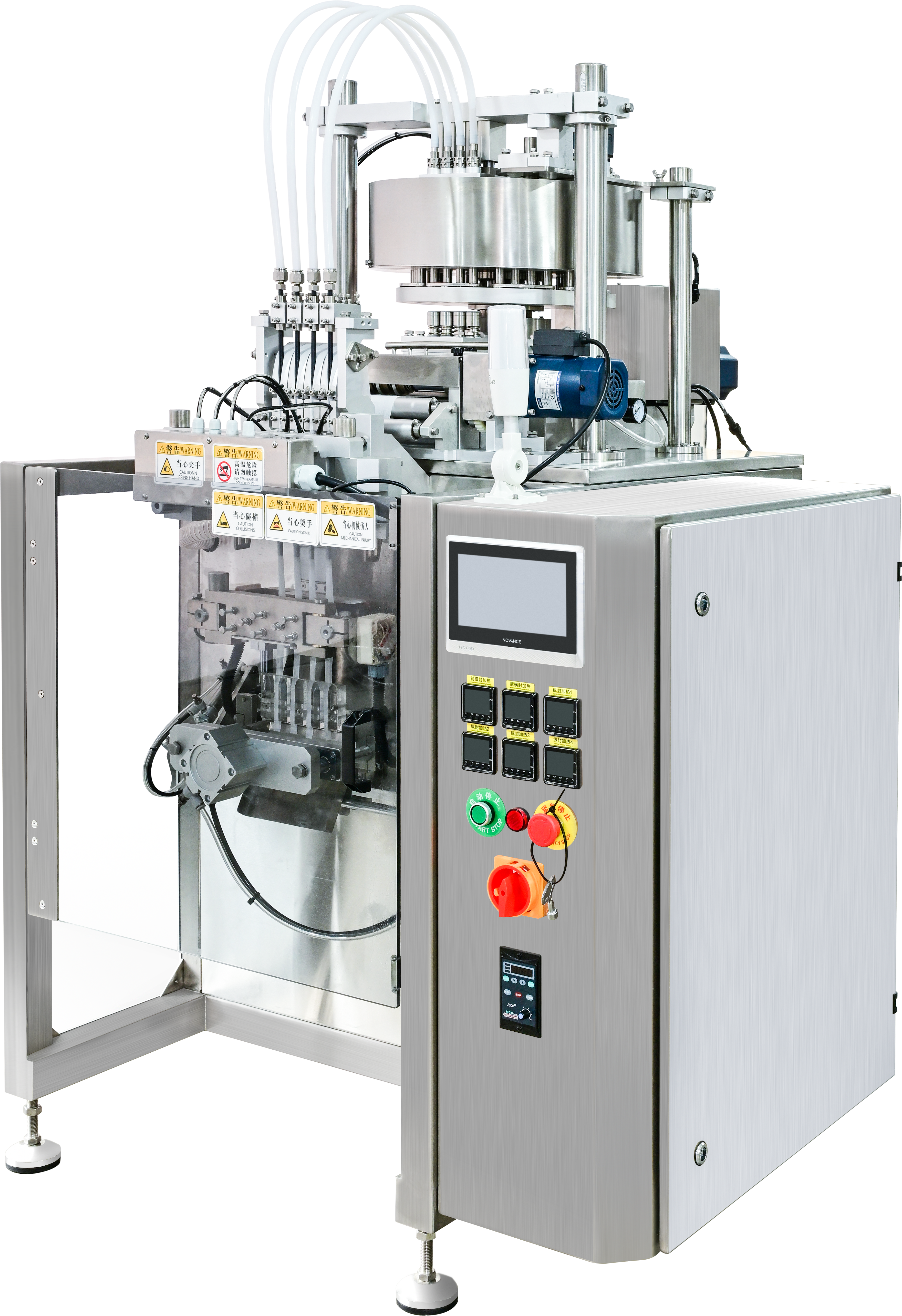 4-полосный тепловой влажный и сухой порошок никотина мешки снус машина