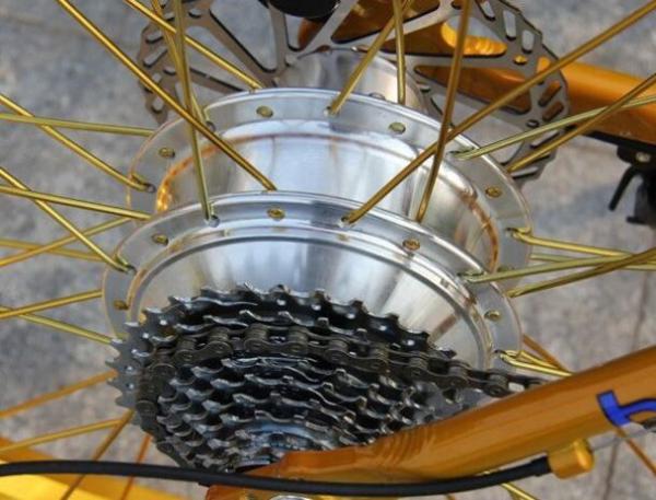 Aluminum 500W 26 Inch Electric Mountain Bike