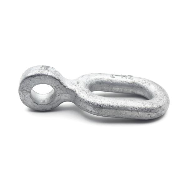 Fittings de óculos de esferas de aço galvanizado para anéis suspensos de ângulo direito