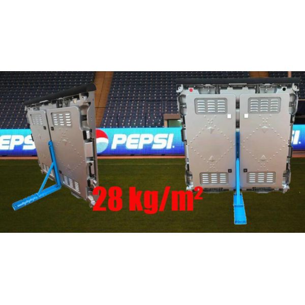 Stadium Led Perimeter Advertising Boards Outdoor Mobile Board Soft Rubber Face Cover