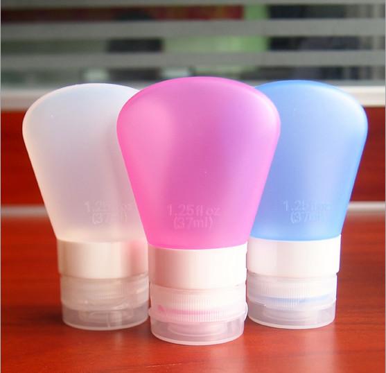 37ml 60ml 89 ml Liquid silicone packing bottle  Travel to receive package