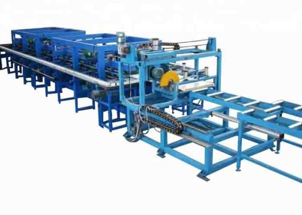 0.8mm Galvanized Steel Polyurethane Sandwich Panel Production Line 5m/min