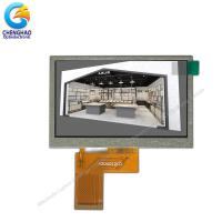 4.3 polegadas 300Nits Cor TFT LCD Monitor Modulo de tela