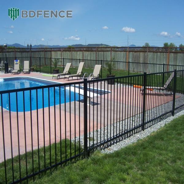 Anti-Theft Tubular Steel Fence Secure Perimeter