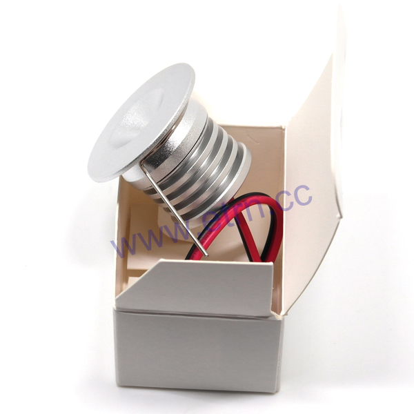 NEW 3W Round Super MINI LED Downlight Cabinet buried stair Light Spotlights