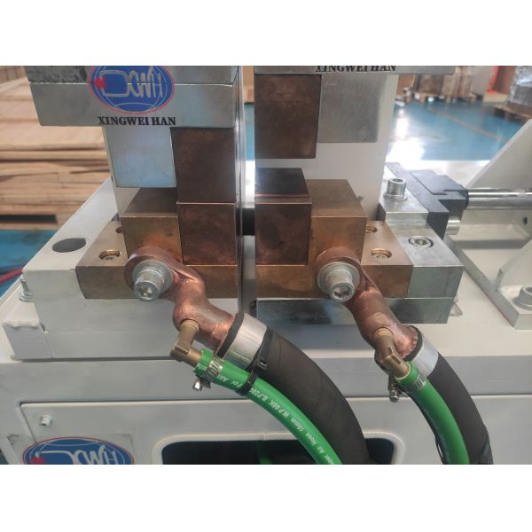 8Mm Copper Resistance Butt Welding Machine For Ring Making Wire Forming Steel Angle