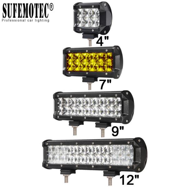 5D 30W 60W 90W 120W LED Work Light Bar for Tractor Boat Off-Road 4WD 4x4 Truck ATV