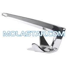 Molastar Stainless Steel Marine Bruce SS Anchor Offshore Anchor  Easy Handling Steel Anchor For Marine