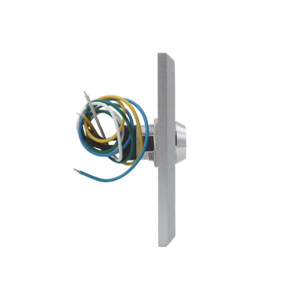 Flush Mounted SPDT Momentary Key Switch ON OFF Sign Customised Logo