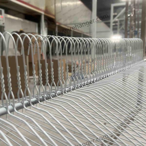 CleanSleek 16inch 1.9mm  Painted Laundry Wire Hanger for Professional Use