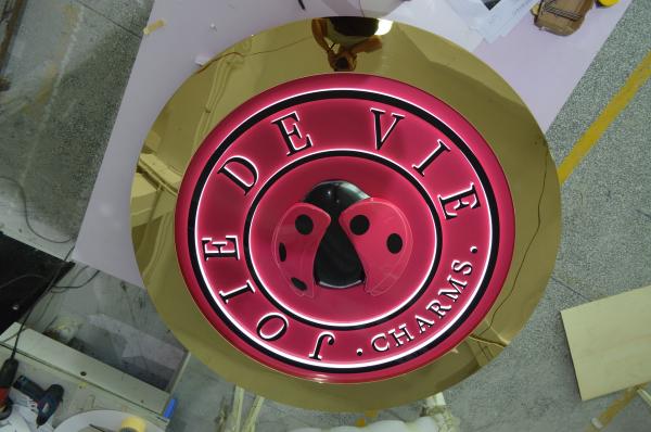 620*620*90mm LED Light Boxes / White 10000K Illuminated Sign Box