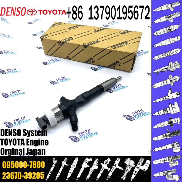 2KD-FTV Дизельный топливный инжектор 23670-30310 DENSO 9709500-780 095000-7800 Для DENSO TOYOTA HILUX 2.5L
