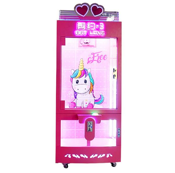 PlayFun Hot Sell Coin Operated Arcade Scissor Cutter Game Machine Prize Vending Machine
