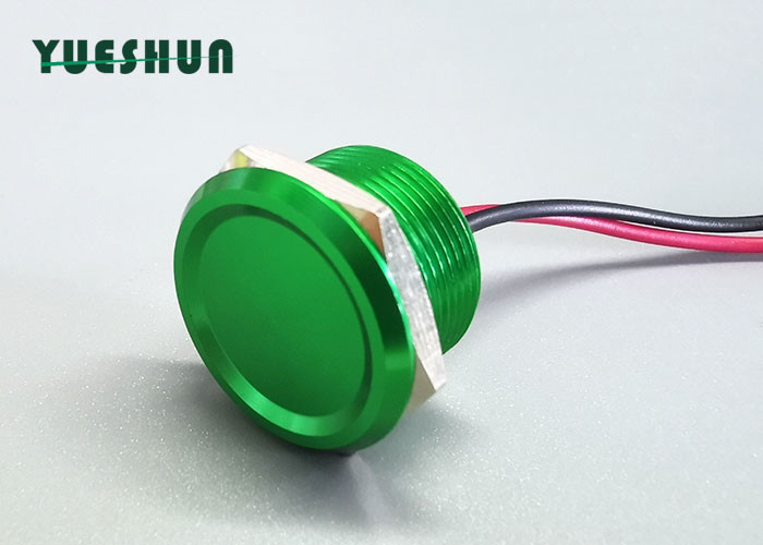 Переключатель касания держателя панели 12v IEC529 IP68 19mm мгновенный Piezo