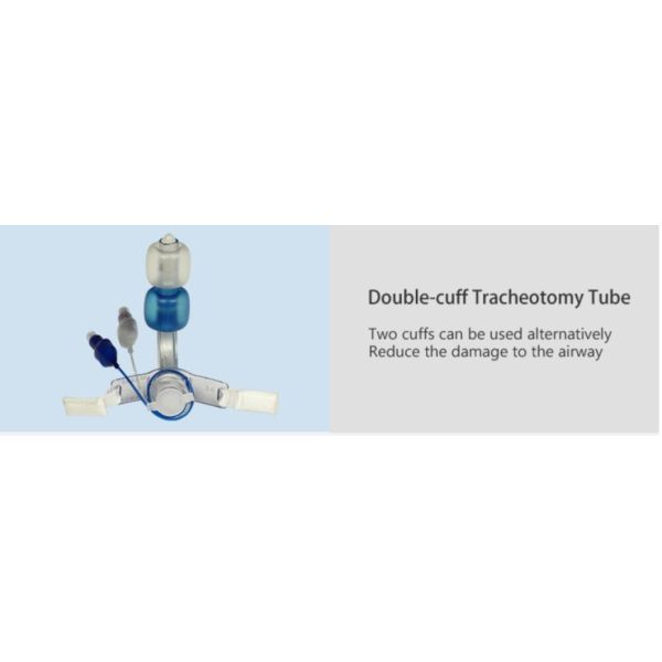 Ethylene Oxide Sterilization PVC disposable tracheostomy tube Medical 8.5 9.0 9.5 10.0
