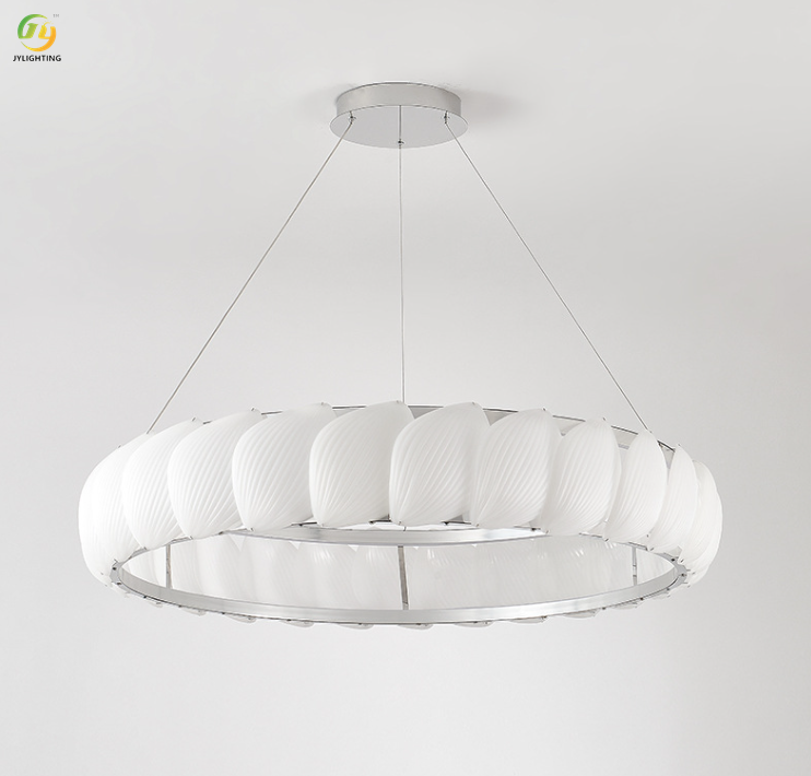 JYLIGHTING Style minimaliste salon chambre à coucher moderne simple Internet célébrité chaude romantique chambre LED moderne pendant lumière