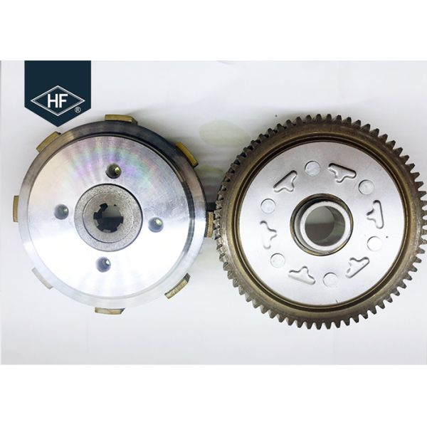 CD100 CD110 Motorcycle Clutch Assembly For Scooter Honda 100cc Replacement 4 Screw