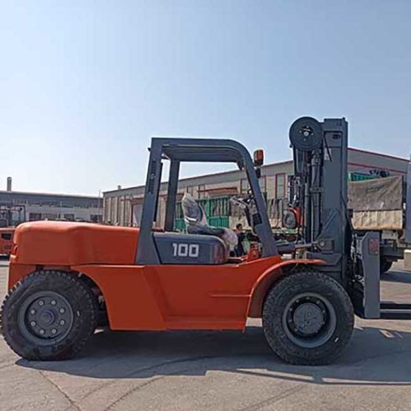 XICHAI 6110 Diesel Engine Forklift 6 Cylinders 10000kg FD100 Diesel Lift Truck
