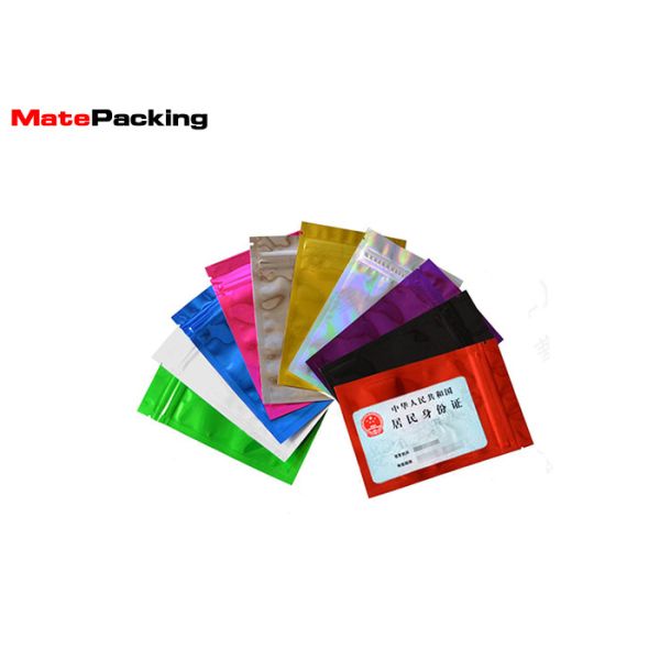 Gravure Printing Plastic Tobacco Pouch Food Grade Ink Bag For Weed Food Packaging