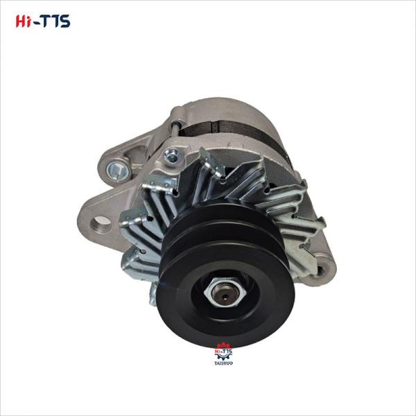 Entalhe PC200-3 6D105 24V 40A 600-821-6130 do dobro de Diesel Engine Alternator da máquina escavadora