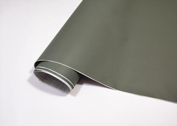 Solid Color Easy Peel Off Wallpaper Washable Gray Removable Wallpaper