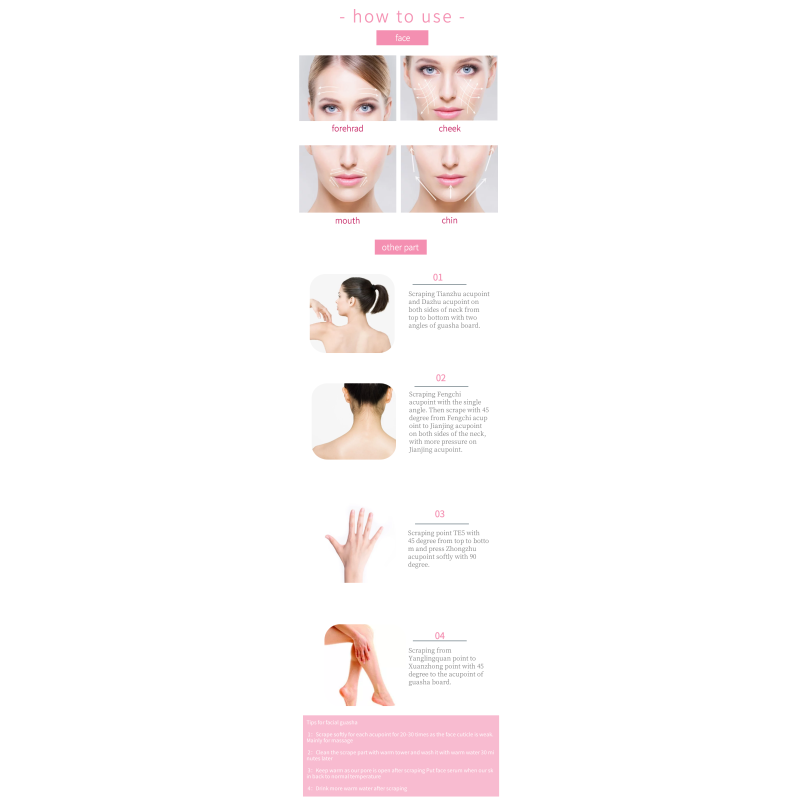 Customized Logo Natural Amethyst Acupressure Gua Sha Beauty Stick Massage Therapy Tool for Full Body Relaxing Massage