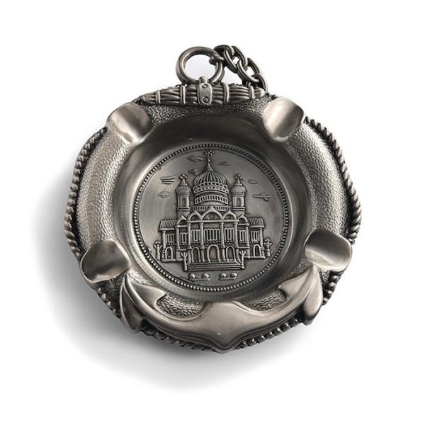 SGS Home Die casting Aluminum Cigar Ashtray / Vintage Metal Ashtray