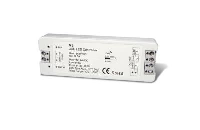 Canais programáveis do controlador 3 da luz do diodo emissor de luz da tensão constante com eficiência elevada