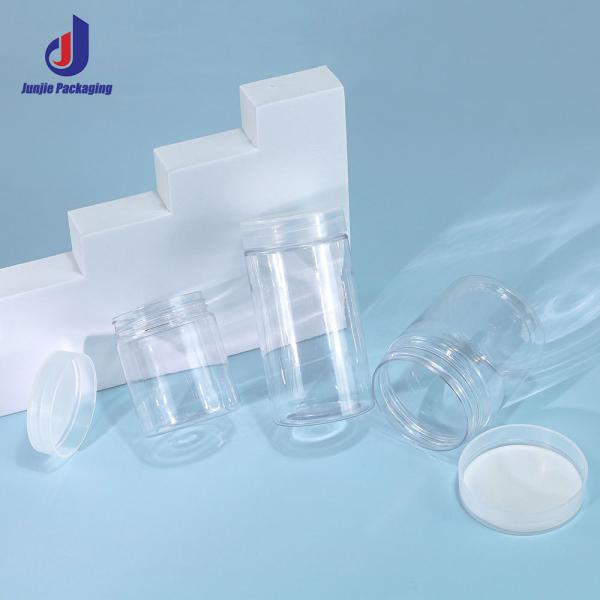 50ml 80ml 150ml PET Makeup Storage Jars Clear Plastic Jar For Packaging Transparent Plastic Container