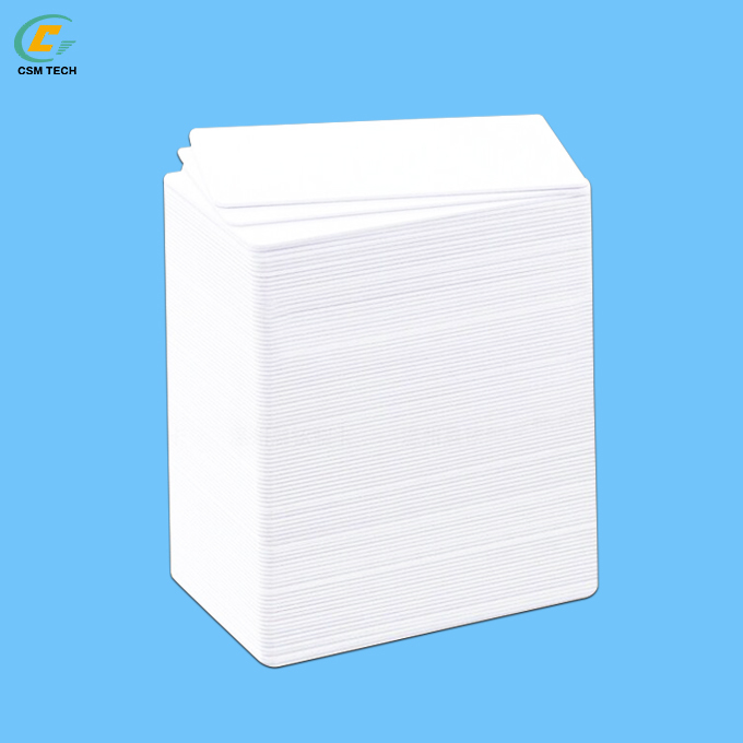 13.56MHz 1K Memory White Printable RFID Card for Payment and Access Control