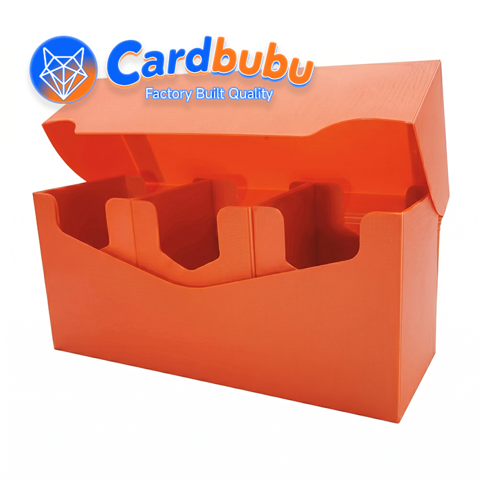 OEM PP Plastic Deck Box 300 Cards With Dividers Yugioh MTG Custom Yugioh