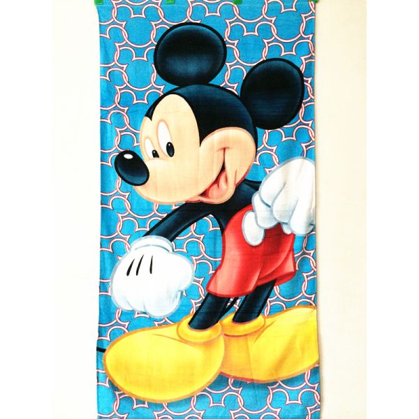70*140cm 300g cotton Children Cartoon Mickey Bath Towel Beach Towel Swimming Towel