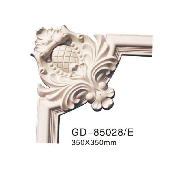 GD-85028 Hot-Sale Polyurethane Foam Flat Fireproof Interior Decorative Ceiling Tiles For Home Office